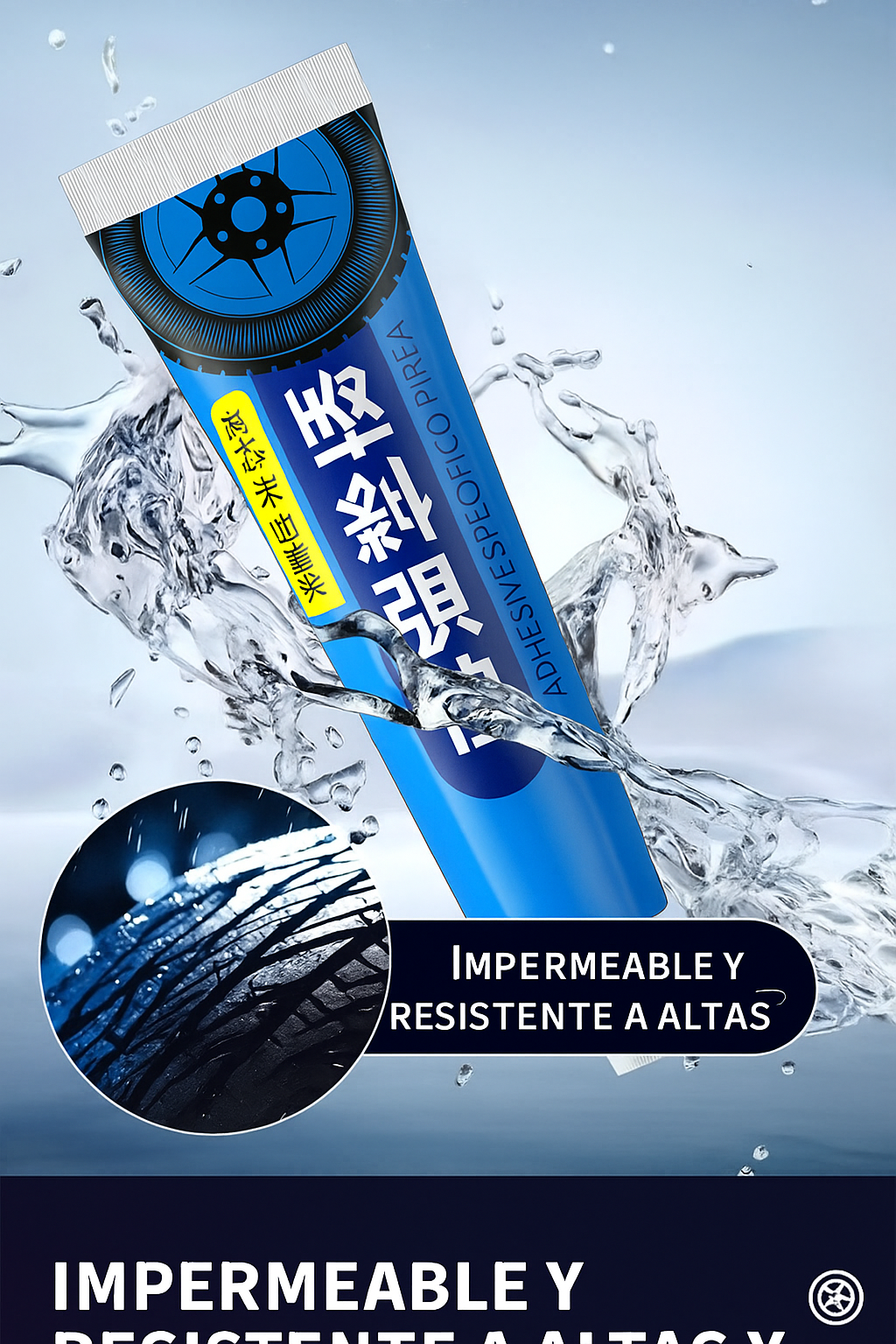[30% DE DESCUENTO]Pegamento Reparador de Neumáticos – Sella Cortes, Agujeros y Grietas al Instante