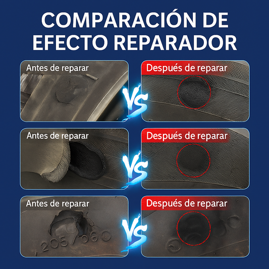 [30% DE DESCUENTO]Pegamento Reparador de Neumáticos – Sella Cortes, Agujeros y Grietas al Instante
